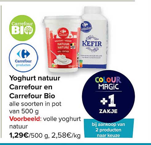 Carrefour Market Yoghurt Natuur