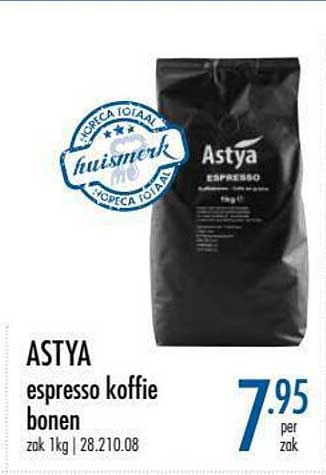 Horeca Totaal Astya Espresso Koffie Bonen