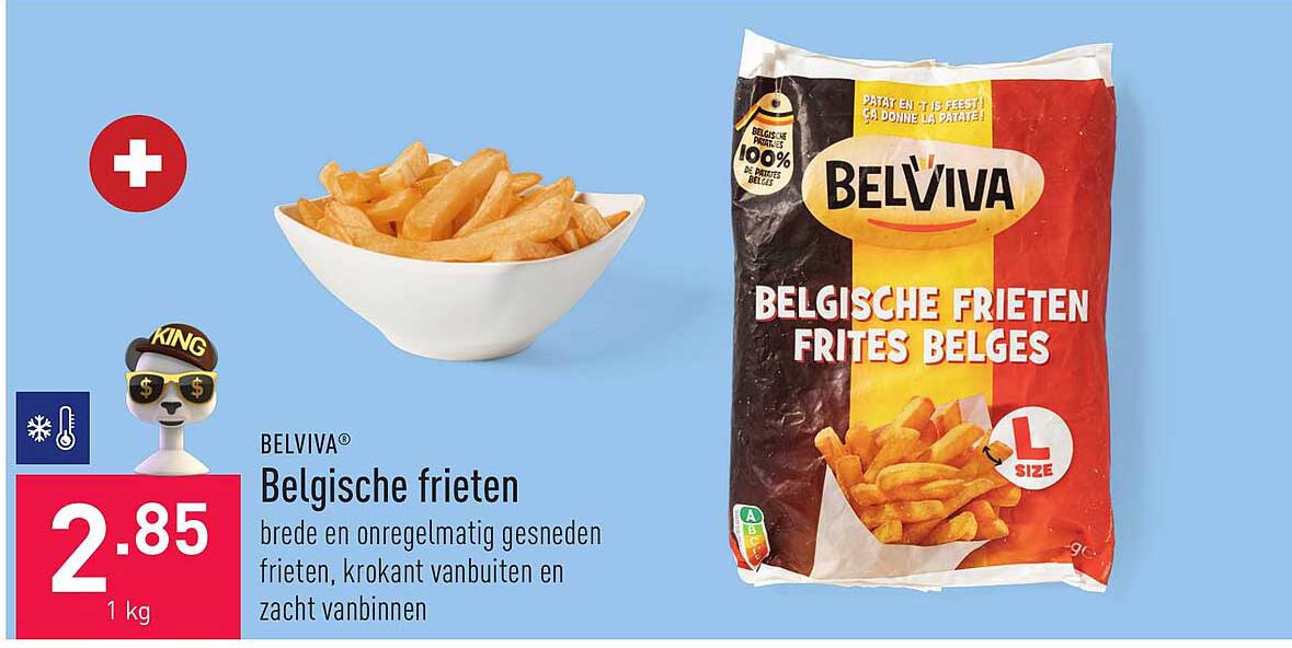 ALDI Belviva Belgische Frieten