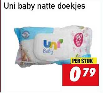 Tanger Markt Uni Baby Natte Doekjes