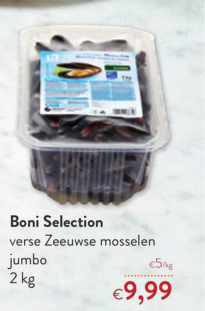 OKay Supermarkt Boni Selection Verse Zeeuwse Mosselen Jumbo