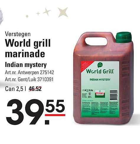 ISPC Verstegen World Grill Marinade Indian Mystery