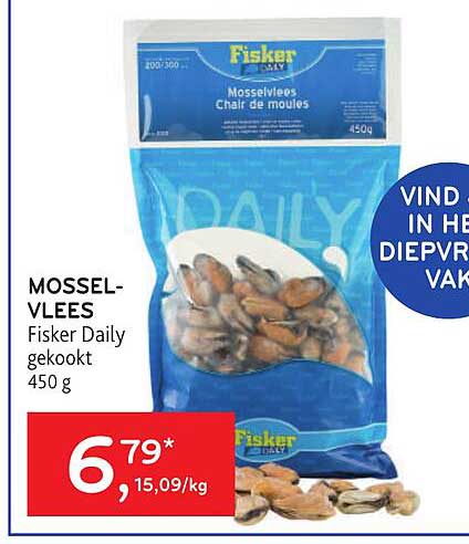 Alvo Mosselvlees Fisker Daily