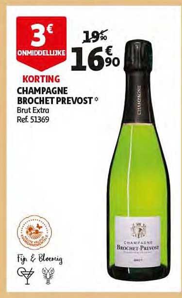 Auchan Champagne Brochet Prevost Brut Extra
