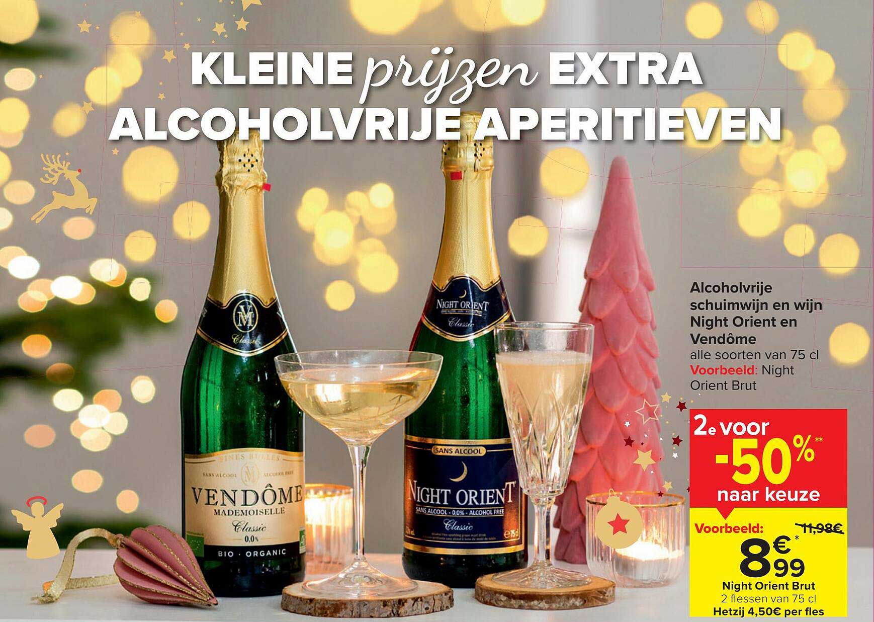 Carrefour Alcoholvrije Schuimwijn En Wijn Night Orien En Vendôme
