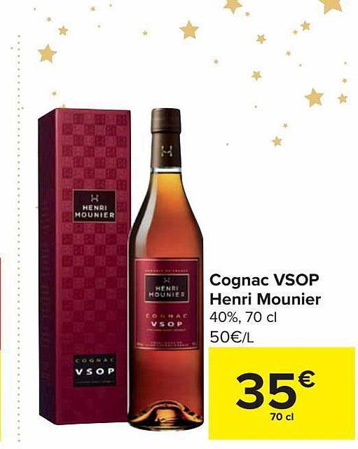 Carrefour Cognac Vsop Henri Mounier