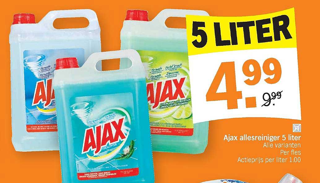 Albert Heijn Ajax Allesreiniger 5 Liter