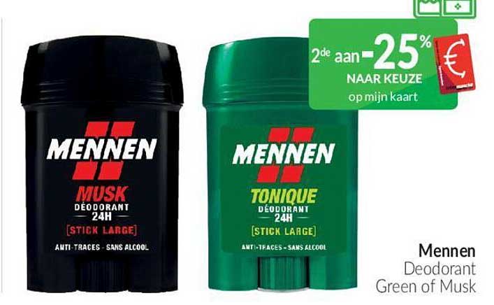 Intermarché Mennen Deodorant Green Of Musk