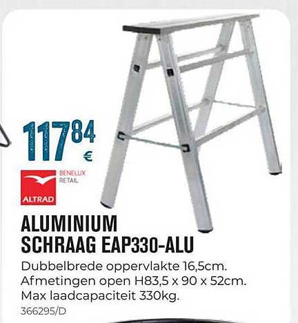 HandyHome Aluminium Schraag Eap330-alu Altrad