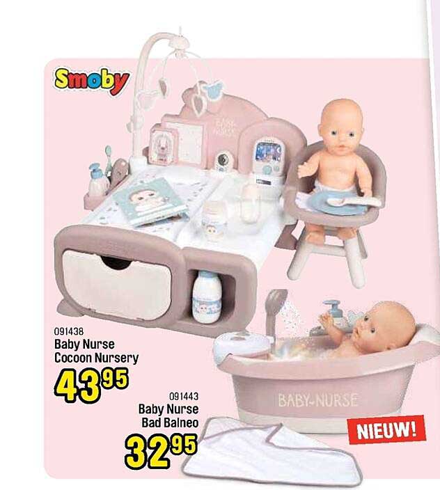 Baby Nurse Cocoon Nursery Smoby