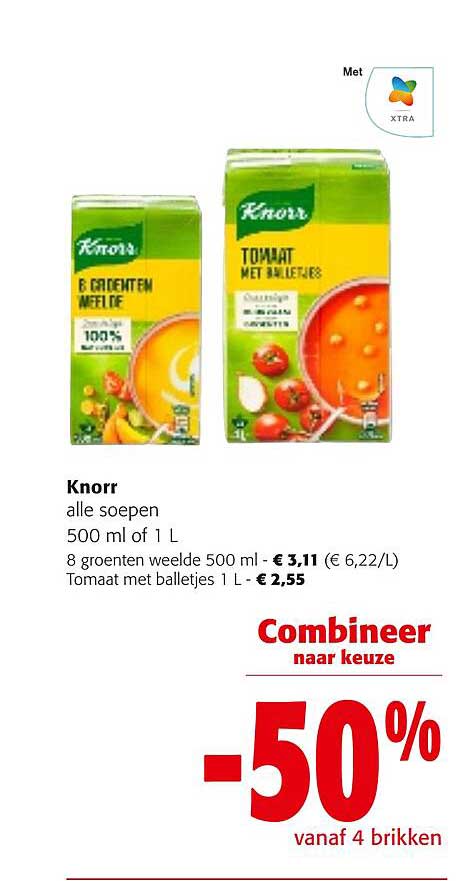 Colruyt Knorr Soepen