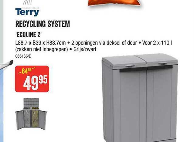 HandyHome Terry Recycling System 'ecoline 2'