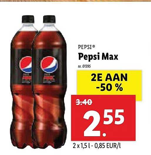 Lidl Pepsi Max