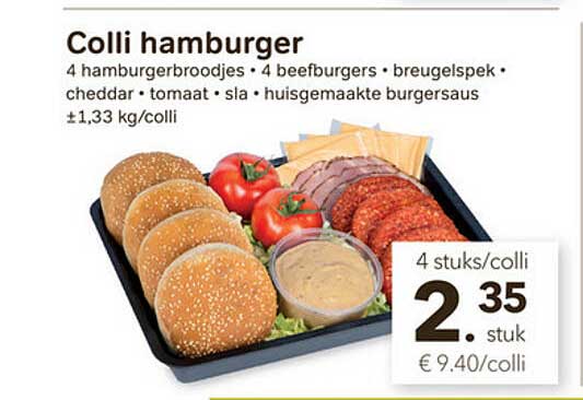 Bon Ap Colli Hamburger