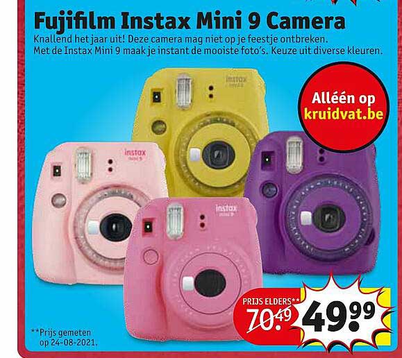 Fujifilm Instax Mini 9 Camera bij Kruidvat