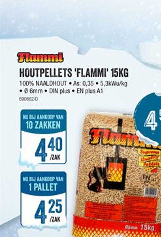 HandyHome Houtpellets 'flammi' 15kg