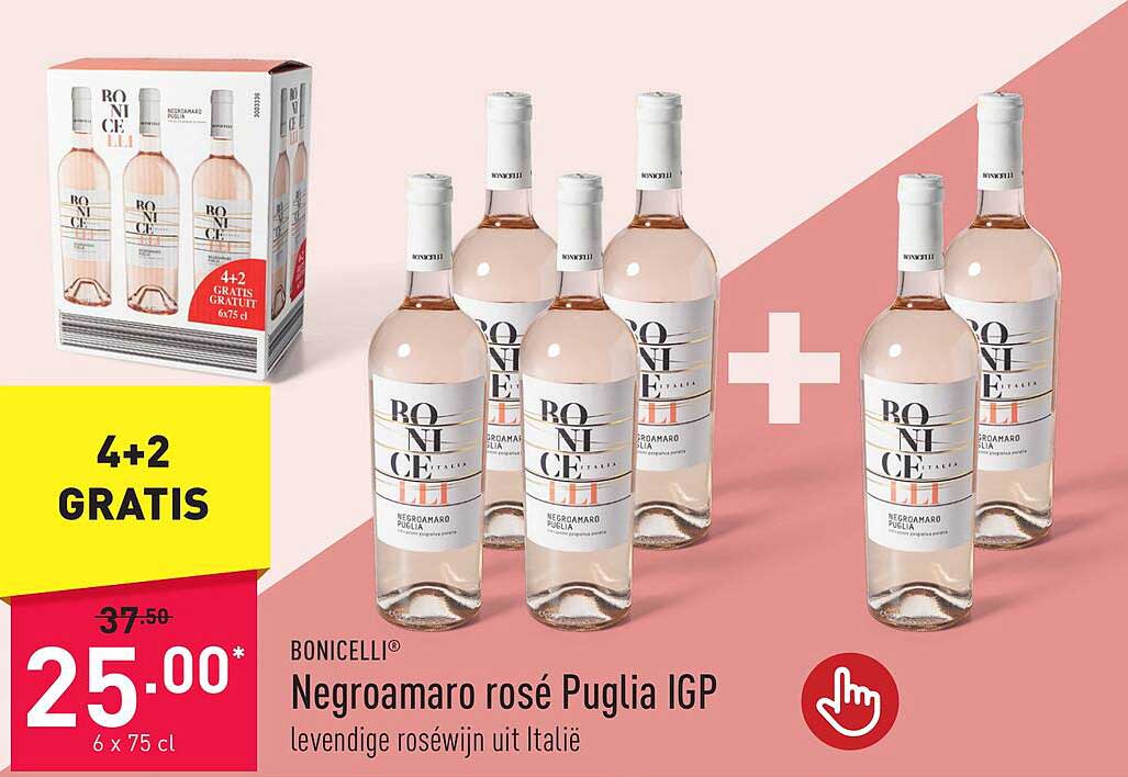 ALDI Bonicelli Negroamaro Rosé Puglia Igp