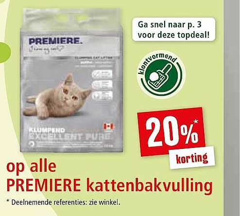 Maxi Zoo 20% Op Alle Premiere Kattenbakvulling