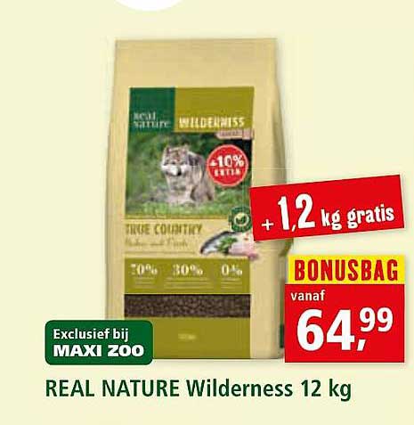 Maxi Zoo Real Nature Wilderness 12 Kg