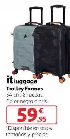 Oferta It Luggage Trolley Formas en Alcampo