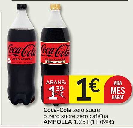 Consum Coca-cola Ampolla