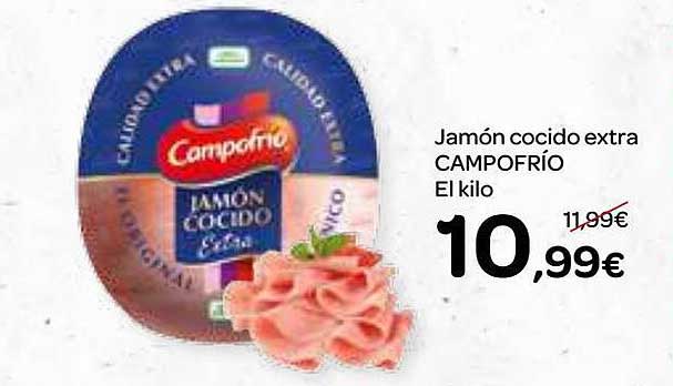 Dialprix Jamón Cocido Extra Campofrío