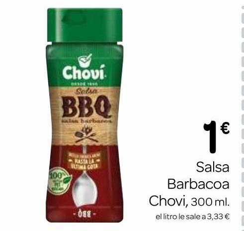 Supermercados El Jamón Salsa Barbacoa Chovi