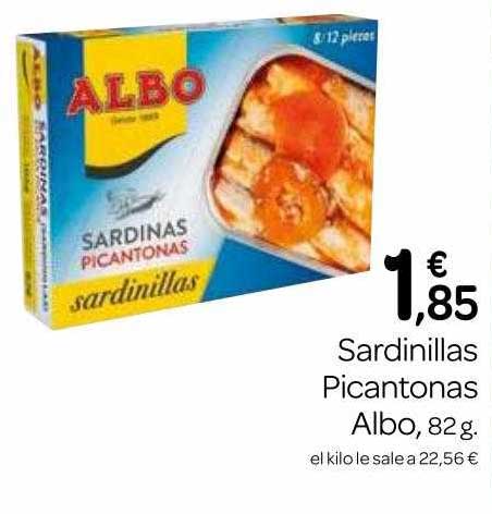 Supermercados El Jamón Sardinillas Picantonas Albo