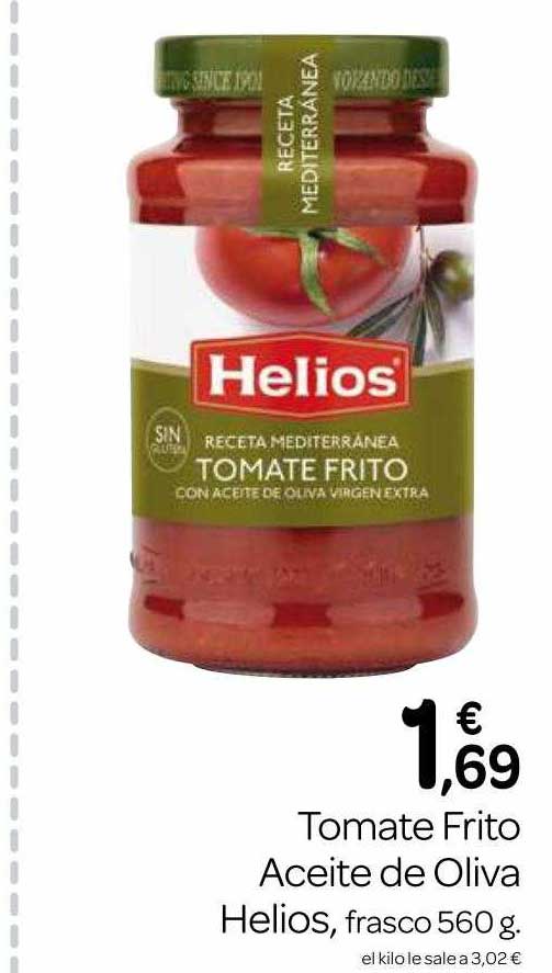 Supermercados El Jamón Tomate Frito Aceite De Oliva Helios