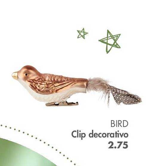 Casa Bird Clip Decorativo
