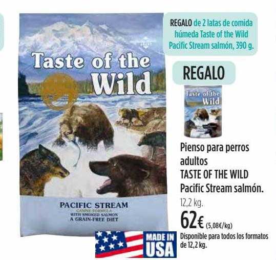 El Corte Inglés Pienso Para Perros Adultos Taste Of The Wild Pacific Stream Salmón