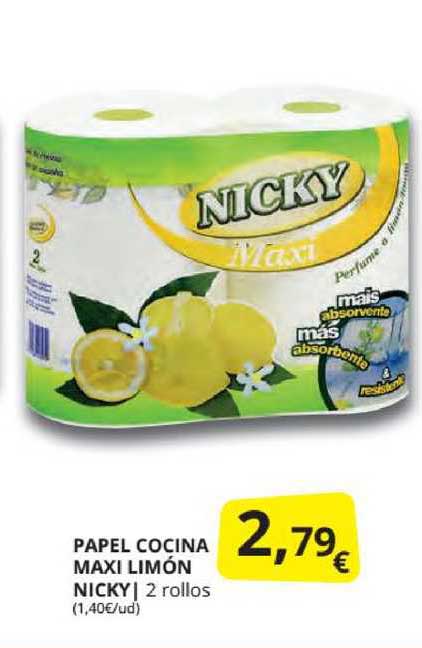 papel cocina nicky