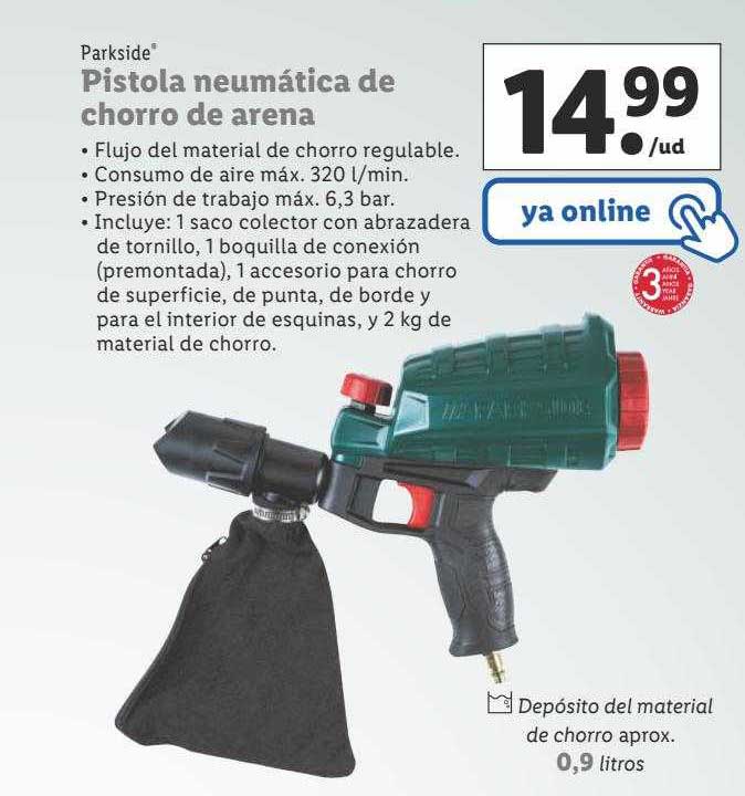 Pistola Neumática De Chorro De Arena - Lidl España 