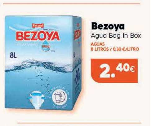 Oferta Bezoya Agua Bag In Box en Hiperber 