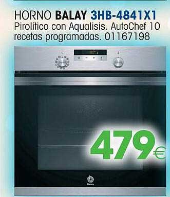 Oferta Horno Balay 3hb-4841x1 en Master Cadena