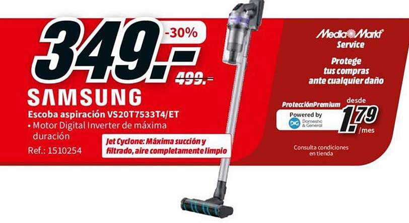 Oferta Cecotec Escoba Aspiración Digital Conga Rockstar 800 Ultimate en  MediaMarkt