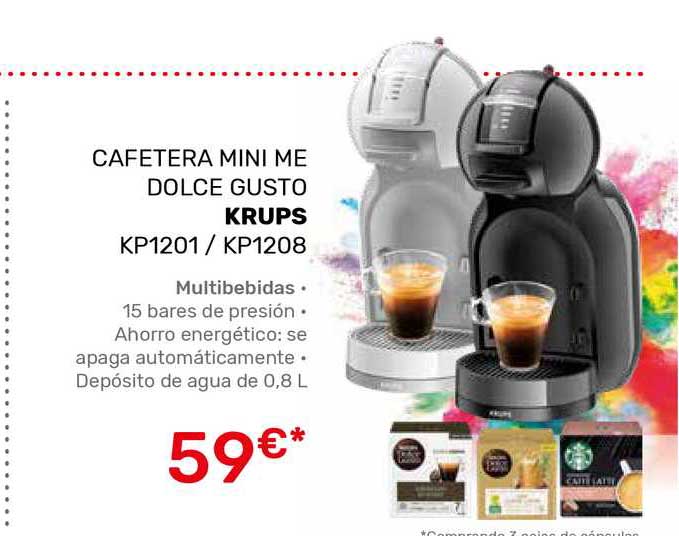 Cenor Cafetera Mini Me Dolce Gusto Krups Kp1201 Kp1208