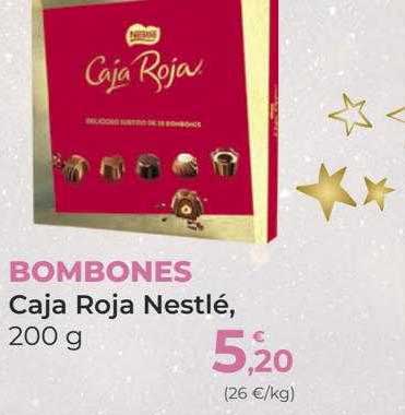 SPAR Gran Canaria Bombones Caja Roja Nestlé