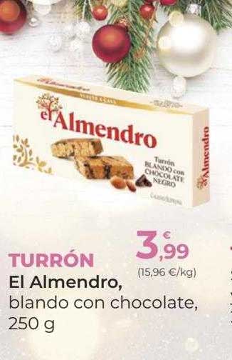 SPAR Gran Canaria Turrón El Almendro Blando Con Chocolate