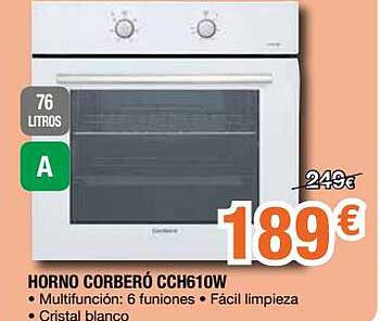 Oferta Horno Corberó Cch610w en Expert