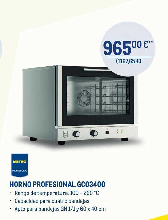 Makro Metro Professional Horno Professional Gc03400