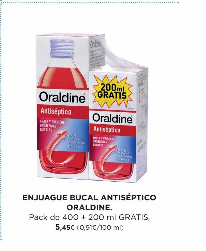 Hipercor Enjuague Bucal Antiséptico Oraldine