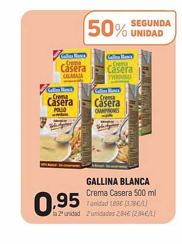 Coviran Gallina Blanca Crema Casera