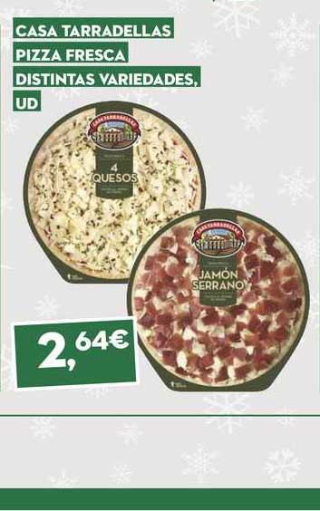 Oferta Todas Las Pizzas Casa Tarradellas En Supercor