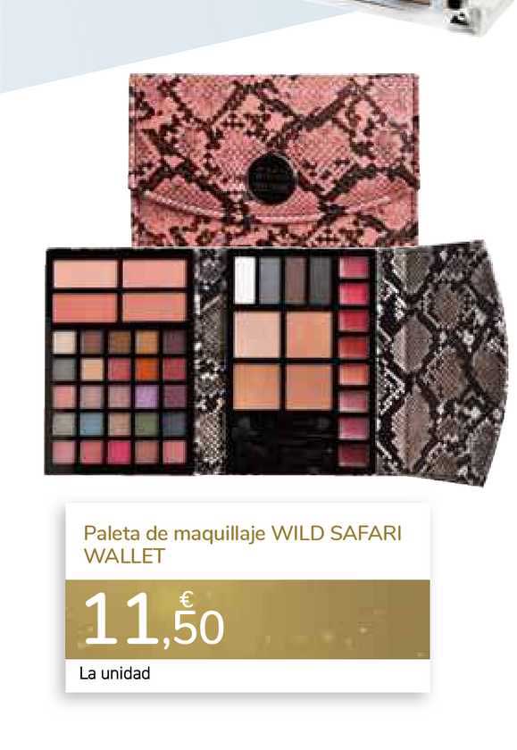Oferta Paleta De Maquillaje Wild Safari Wallet en Carrefour