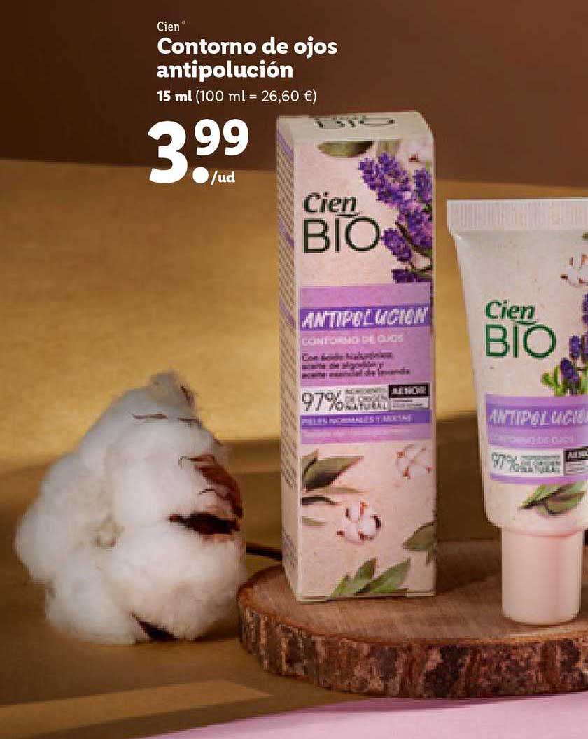 Oferta Cien Contorno De Ojos Antipolución en LIDL
