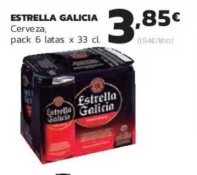Supermercados Lupa Estrella Galicia Cerveza