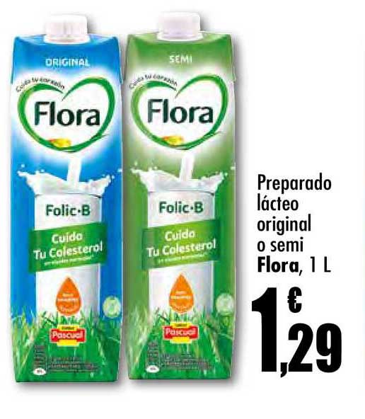 Unide Supermercados Preparado Lácteo Original O Semi Flora