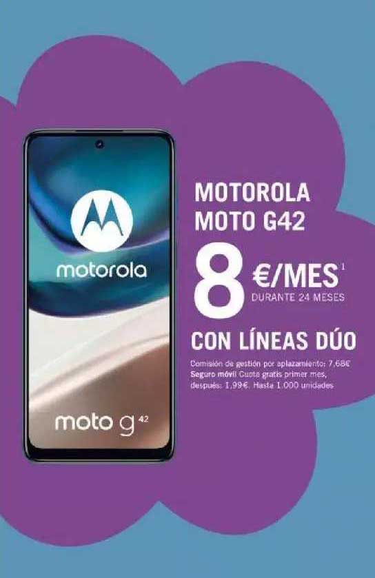 Yoigo Morotola Moto G42