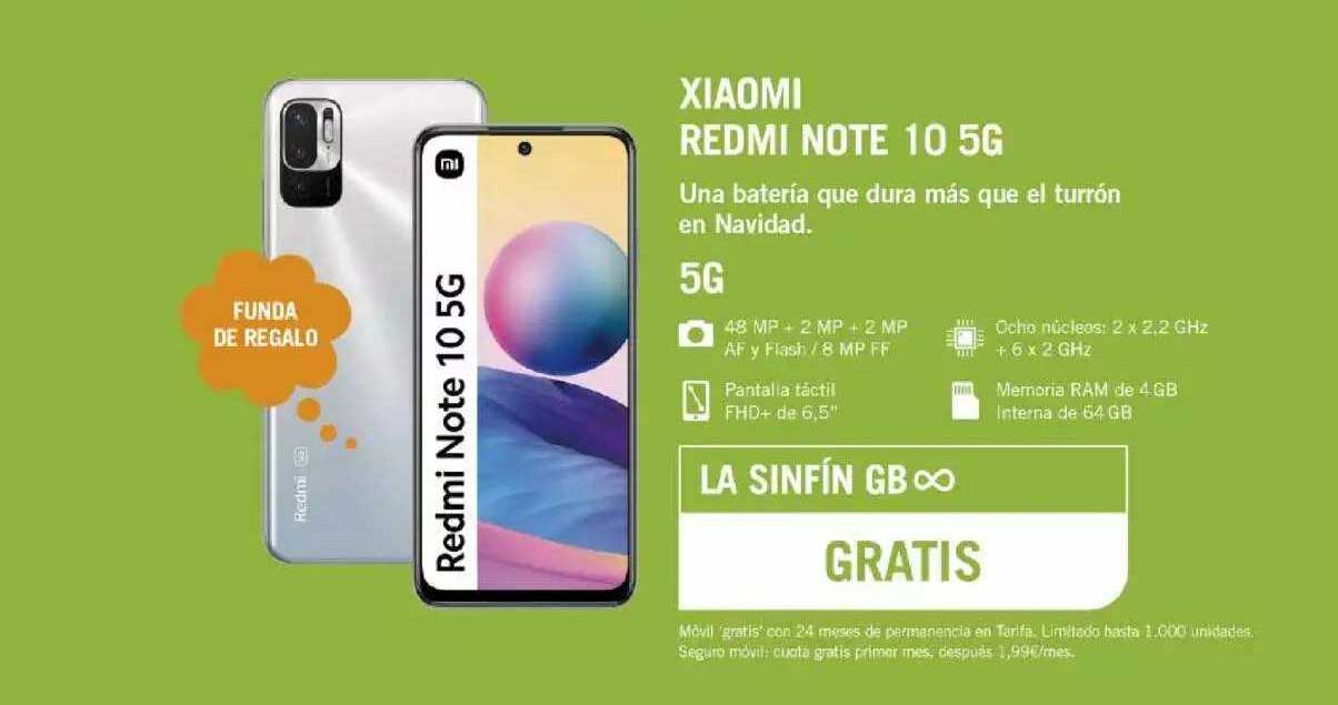 Yoigo Xiaomi Redmi Note 10 5g